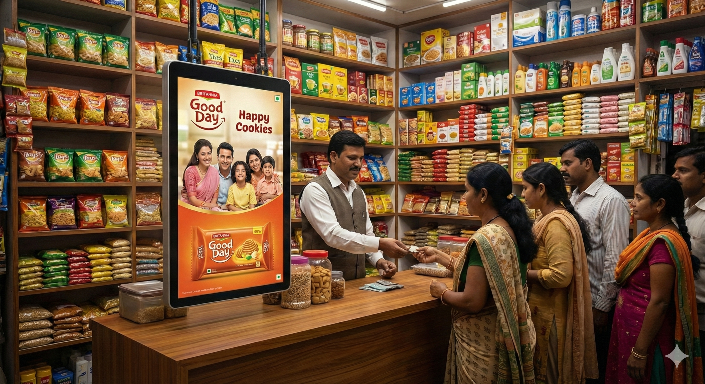 Retail Advertising Screens